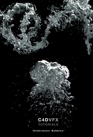 Helloluxx – VFX X-Particles 3 Cinema 4D Tutorial – Underwater Bubbles