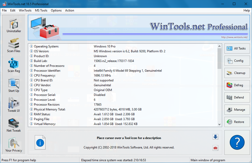 WinTools.net Professional / Premium 18.5 Multilingual