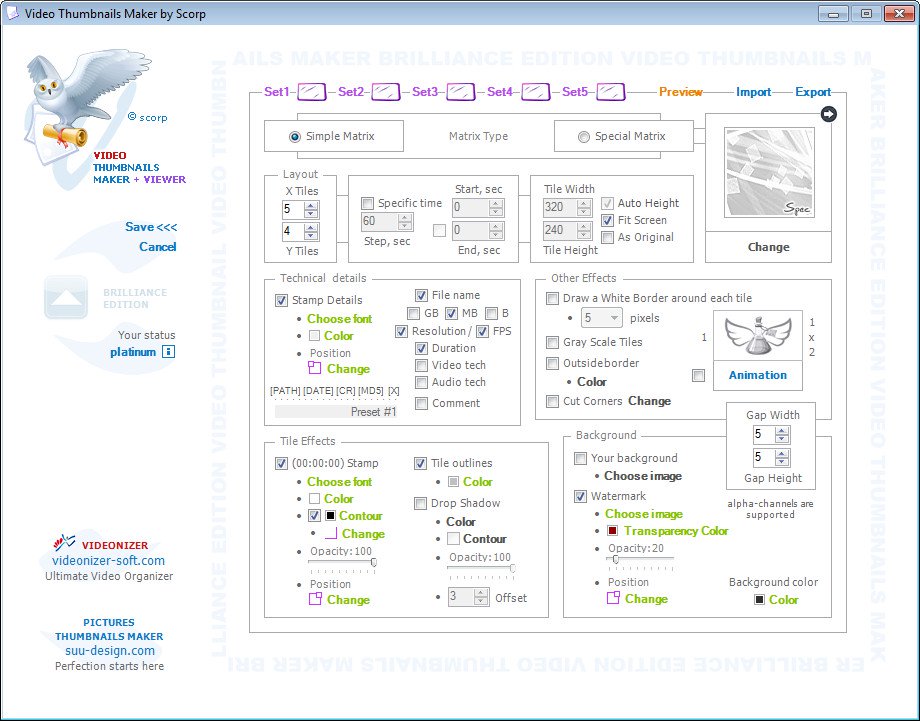 Video Thumbnails Maker Platinum 12.0.0.0 Multilingual