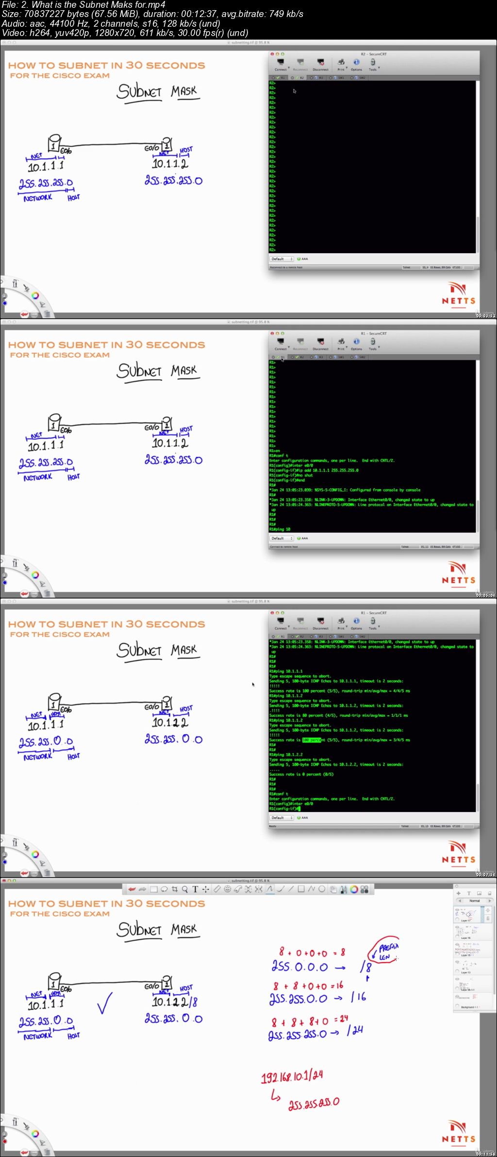  Learn Subnetting in Easy Steps for the Cisco CCNA Exam 2019 