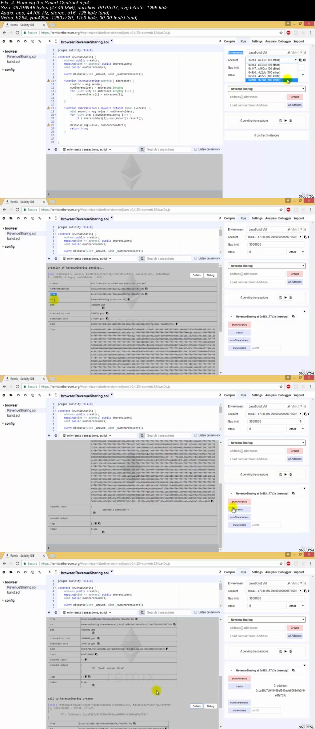  Solidity Programming - Build a Decentralised Blockchain App 