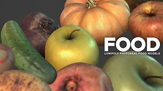 Cubebrush – Photoreal Food