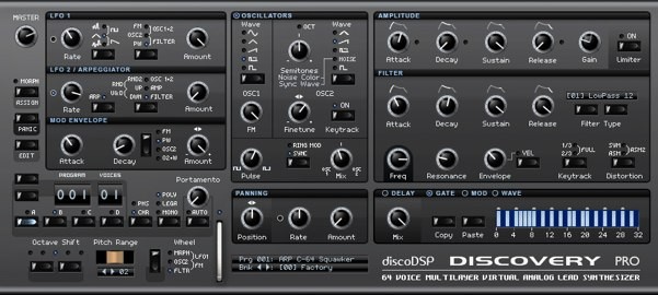 DiscoDSP Discovery Pro v6.8.0 WiN / OSX