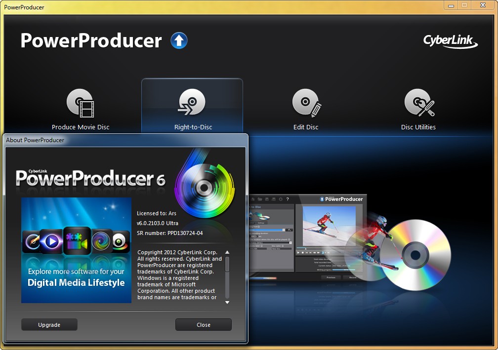 CyberLink PowerProducer Ultra 6.0.2103