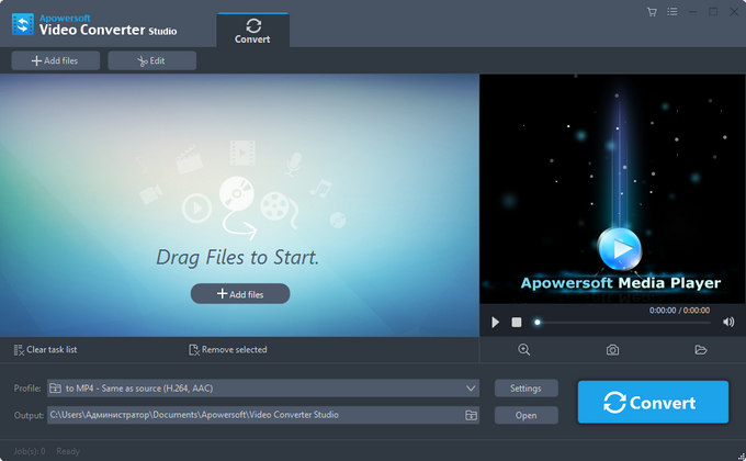 Apowersoft Video Converter Studio 4.0.5 (Build 06/19/2015) Multilingual