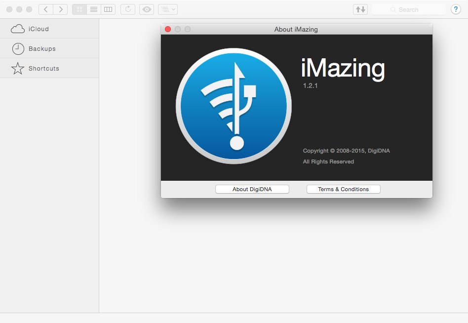 iMazing 1.2.1 Multilangual Mac OS X