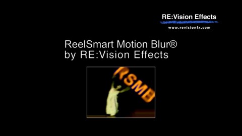 RevisionFX ReelSmart Motion Blur Pro 6.0.1 (Win/macOS)