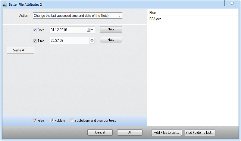 Better File Attributes 2.09