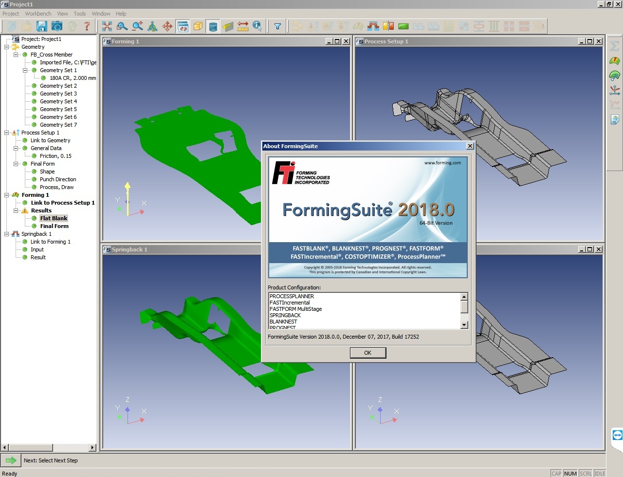 FTI FormingSuite 2018.0.0.17252