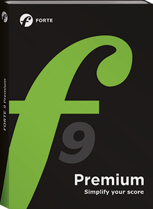 Forte Notation FORTE 9 Premium 9.1.1 + Portable