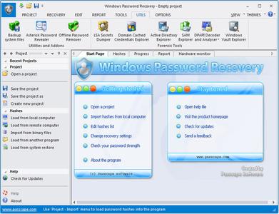 Passcape Windows Password Recovery 11.3.0.1051