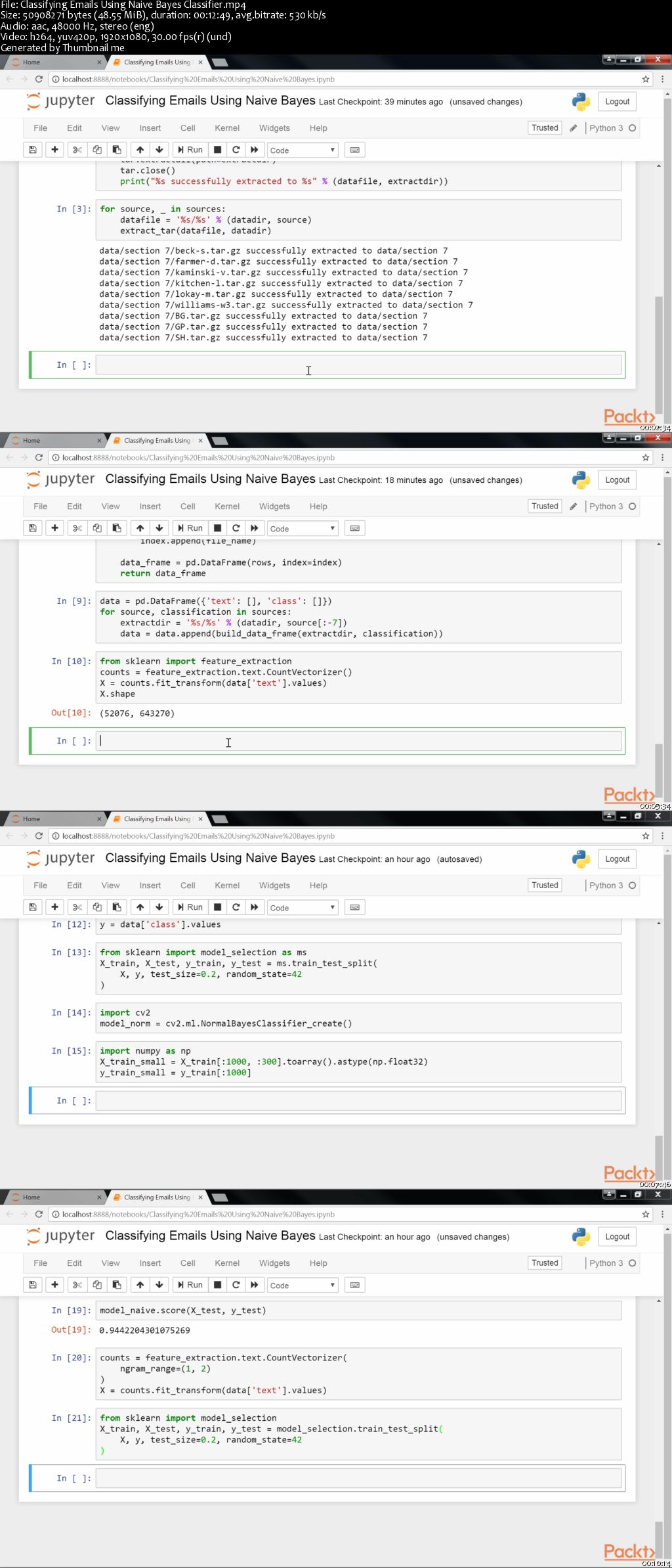 Machine Learning for OpenCV – Advanced Methods and Deep Learning