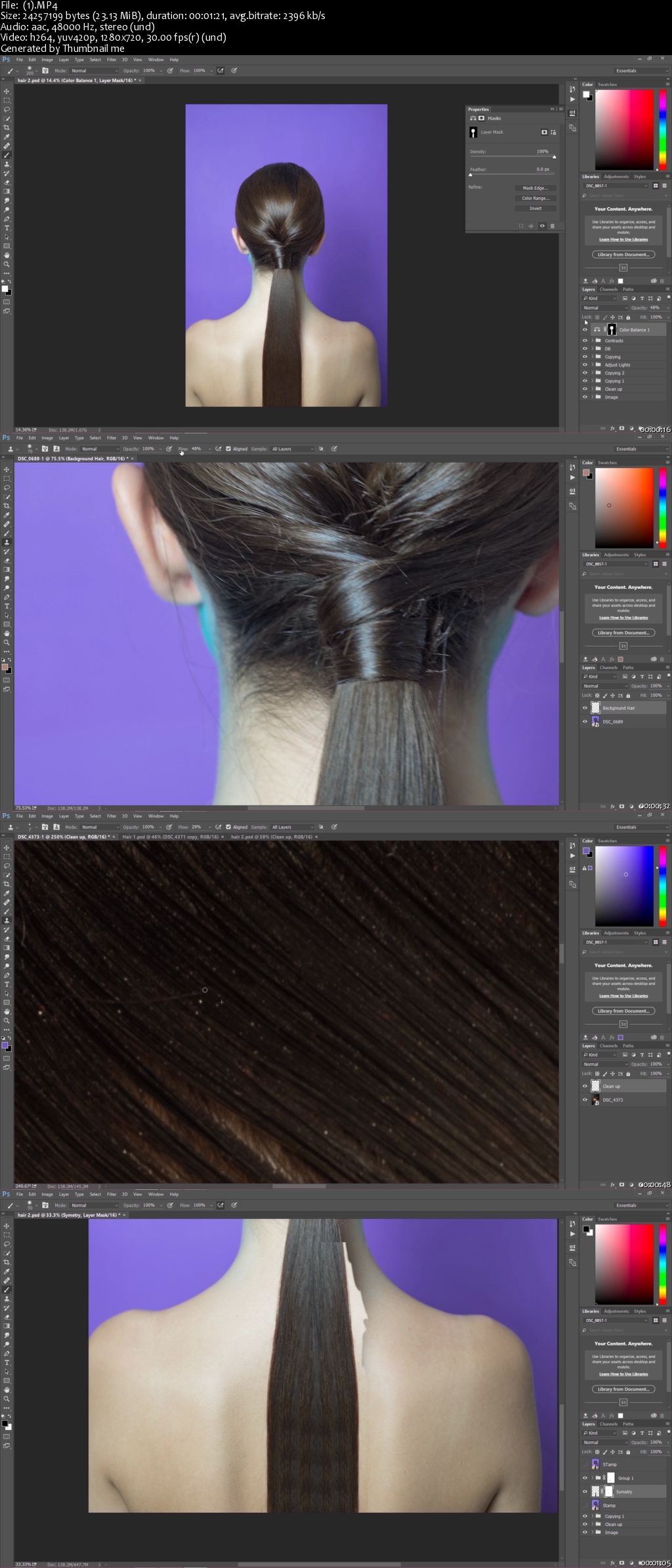 Photoshop CC: Professional Hair Retouching in Photoshop