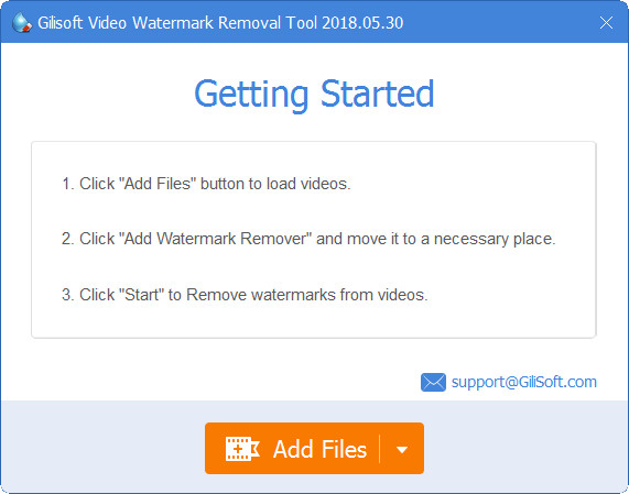 GiliSoft Video Watermark Removal Tool 2018.05.30