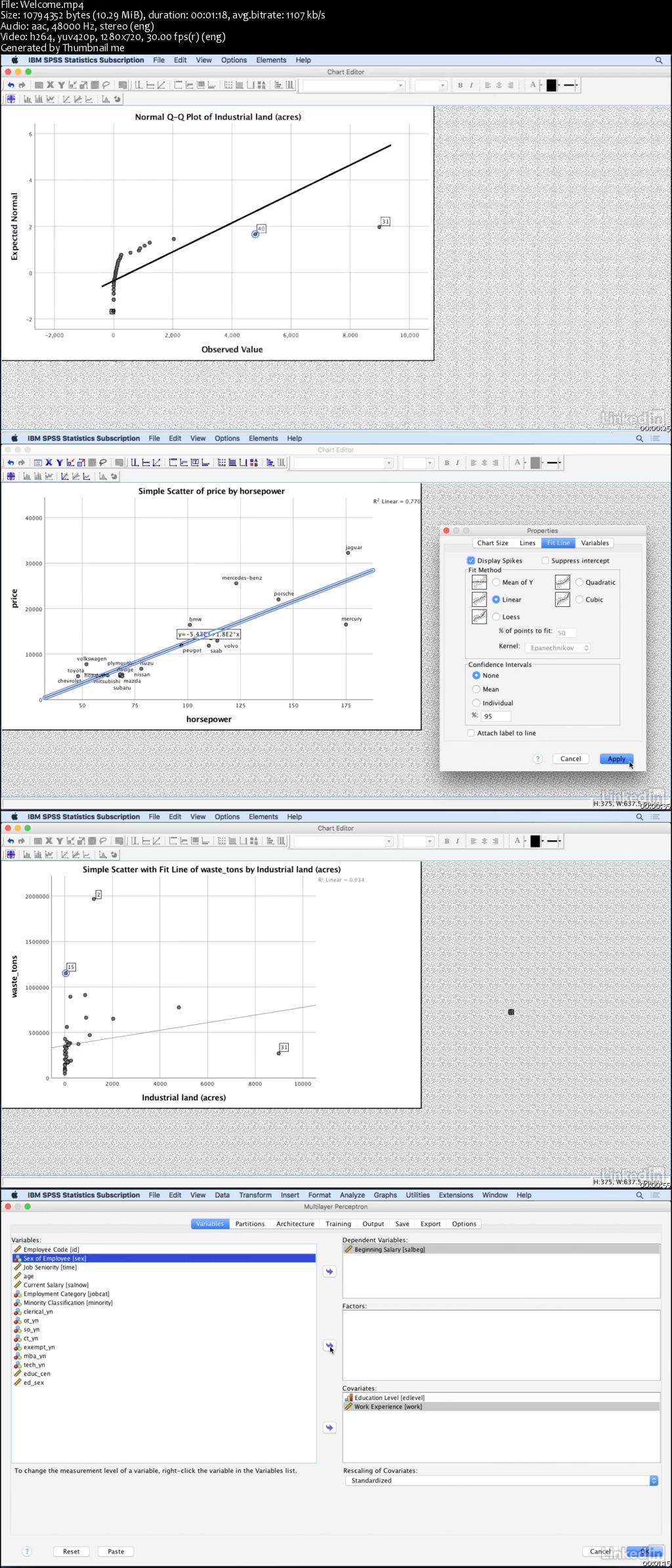 Machine Learning & AI Foundations: Linear Regression