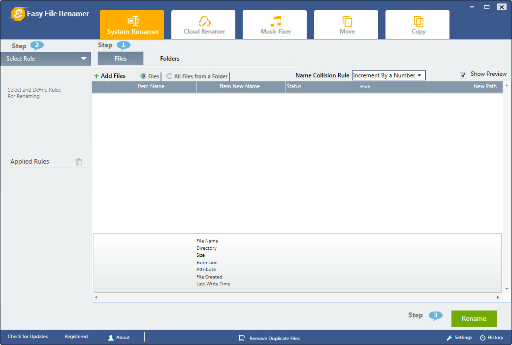 Easy File Renamer 2.2