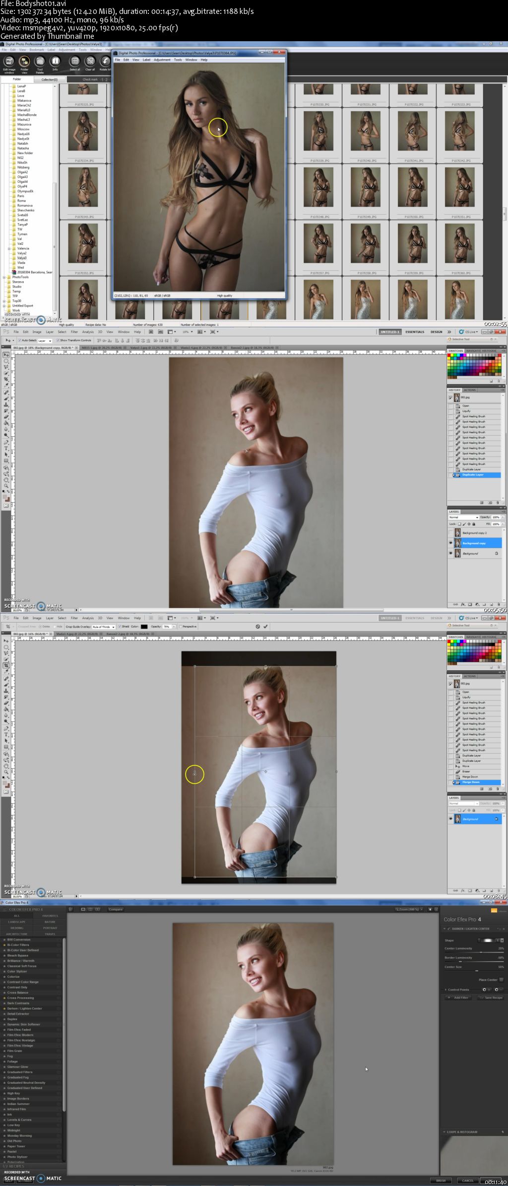 Bodyshot One: Post Processing Video