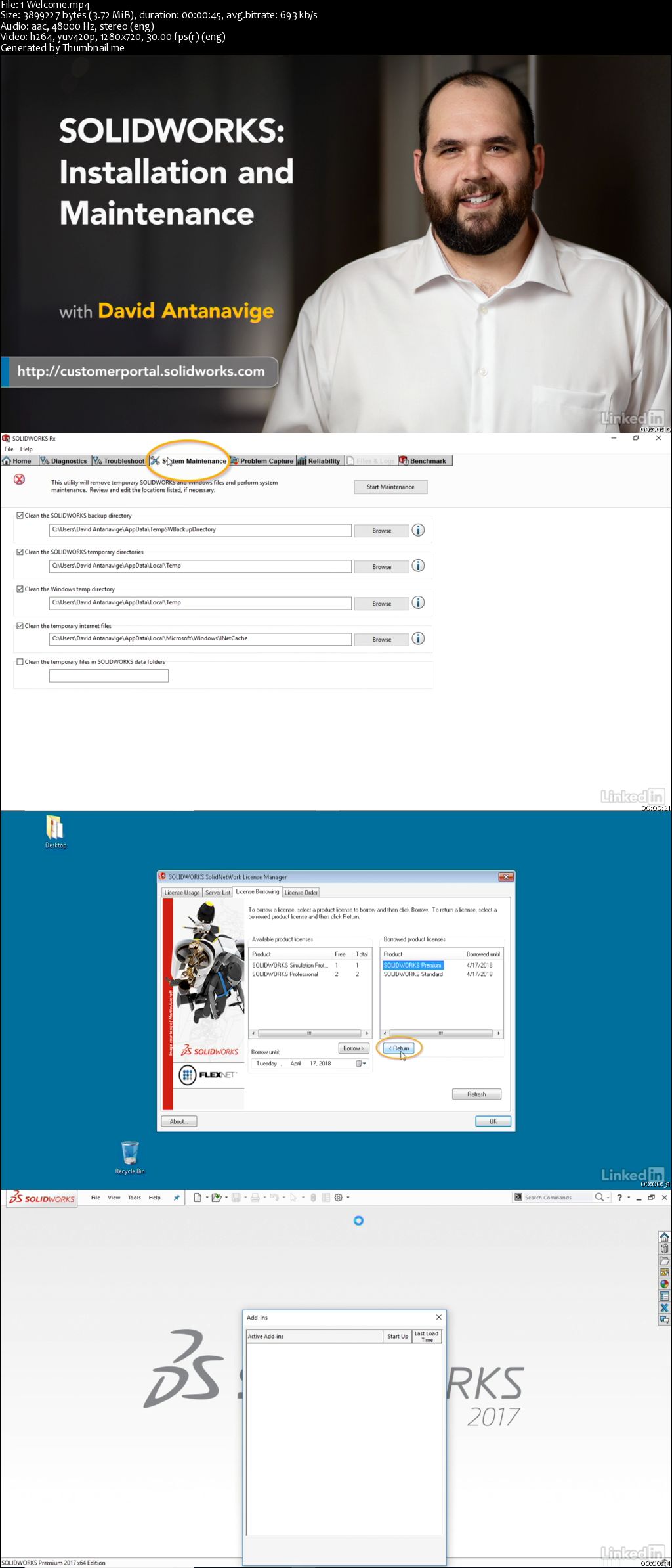 SOLIDWORKS: Installation and Maintenance