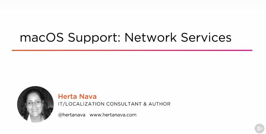 macOS Support: Network Services