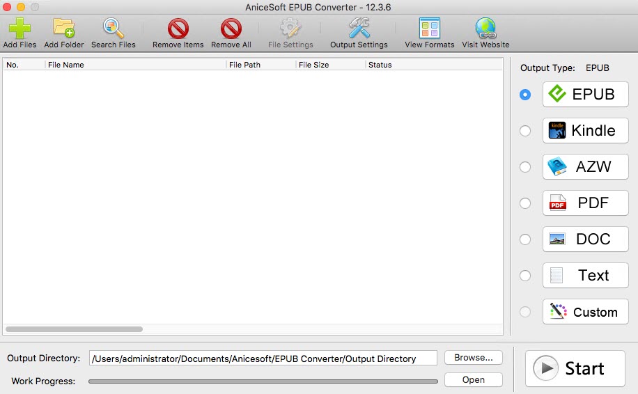 AniceSoft EPUB Converter for Mac v12.3.6