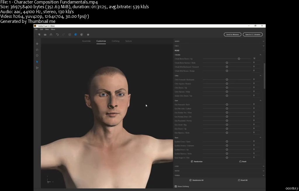 Character Creation using Adobe Fuse, 3ds Max, Mixamo, and Unreal Engine 4