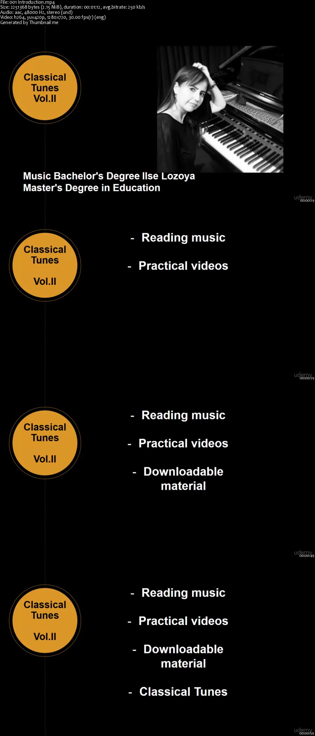 Piano Playing: Reading and Playing Classical Tunes Vol.II (Updated)