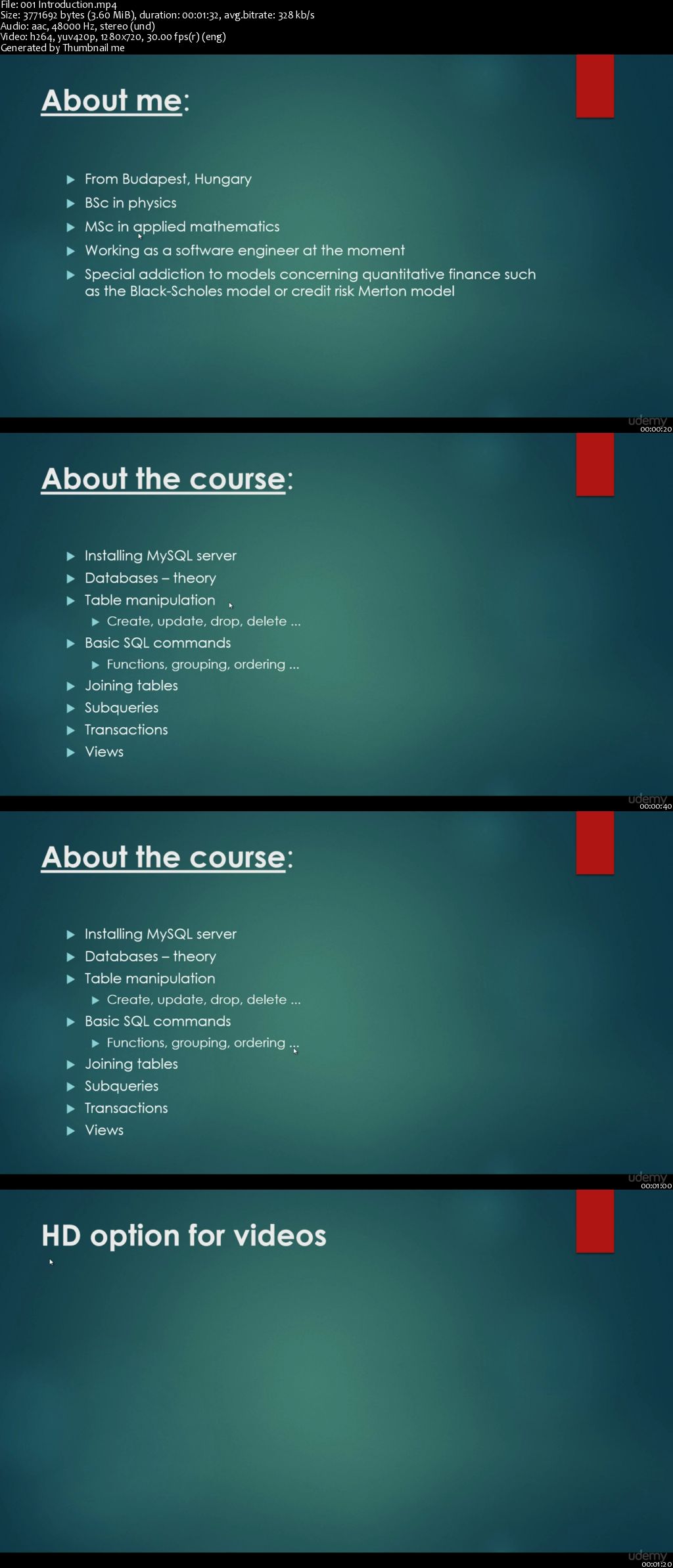 Introduction to SQL and MySQL