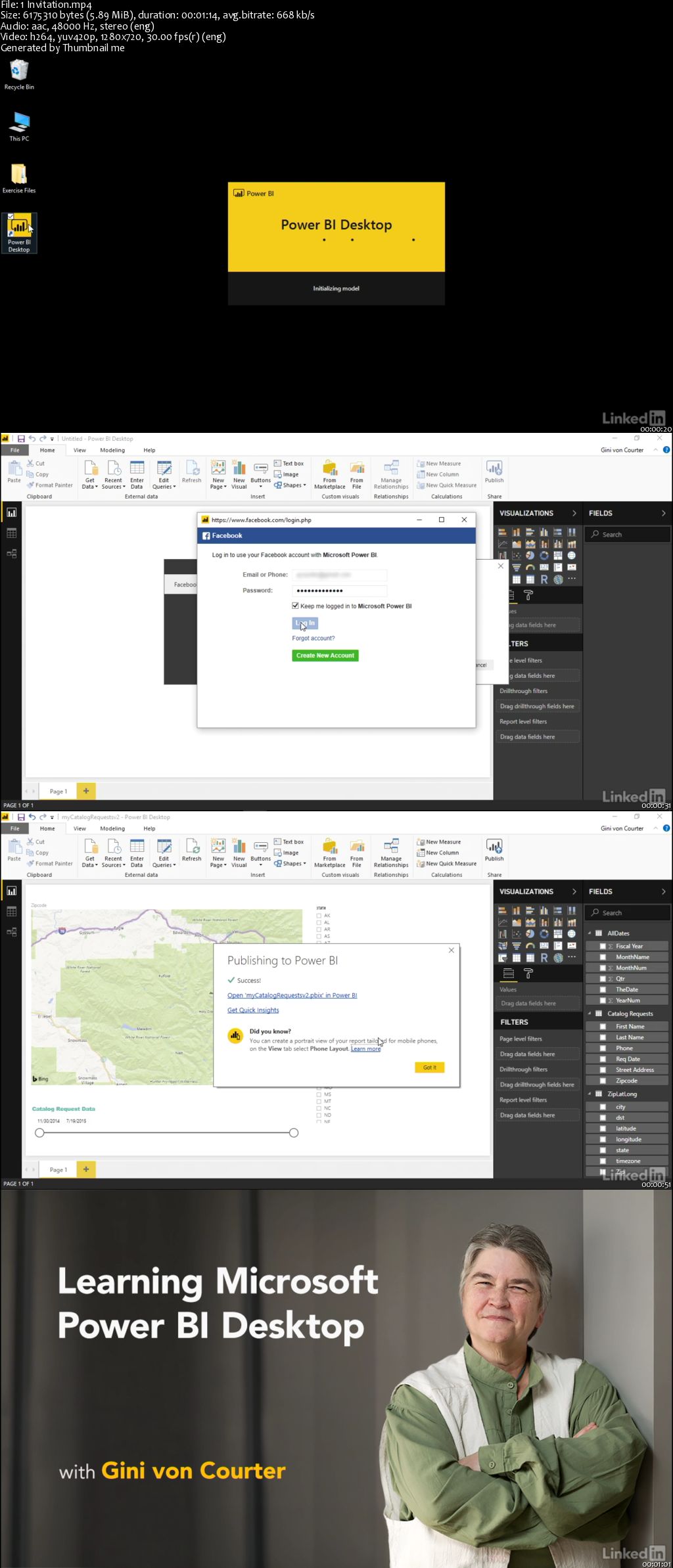 Learning Microsoft Power BI Desktop