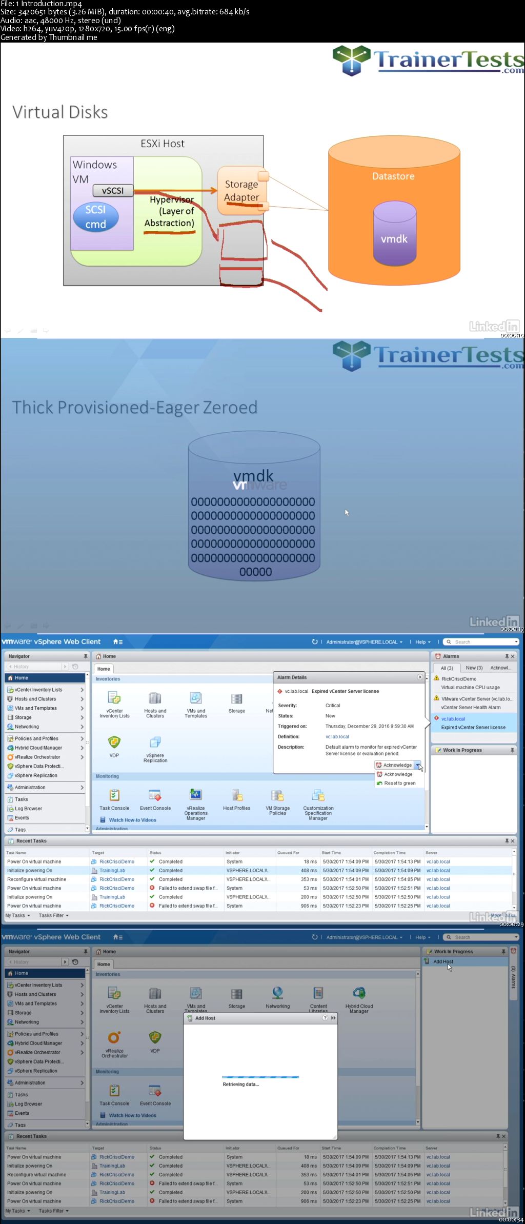 VMware vSphere 6.5 Essential Training Part 2