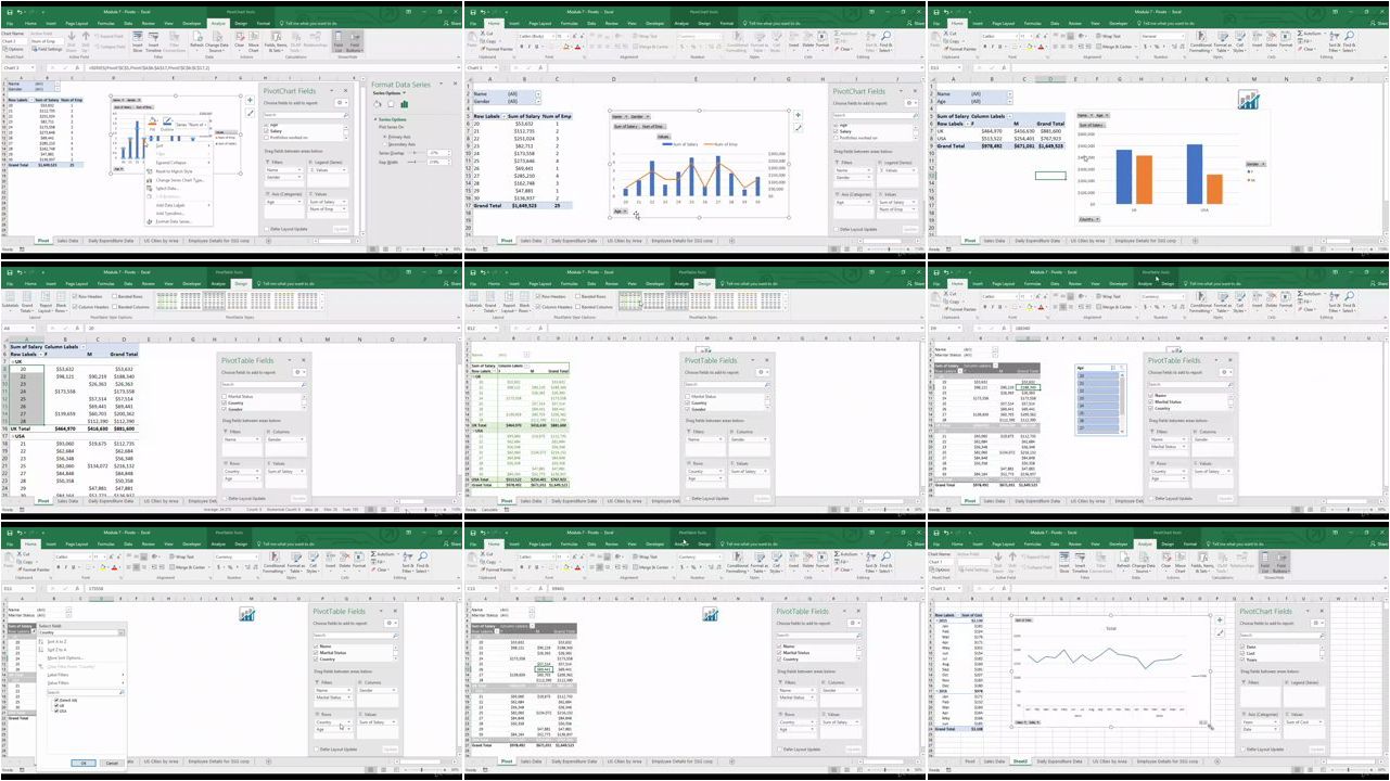 Excel - Beginners to Advance and Data Analytics