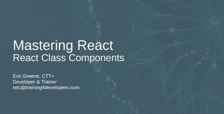 React Class Components