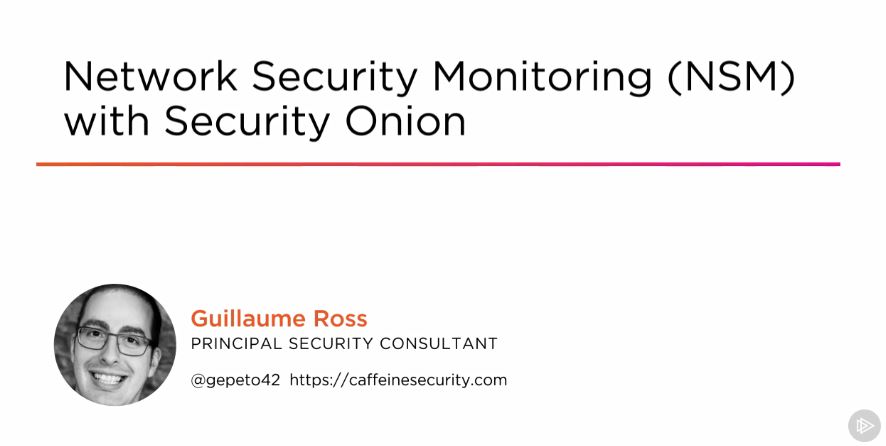 Network Security Monitoring (NSM) with Security Onion