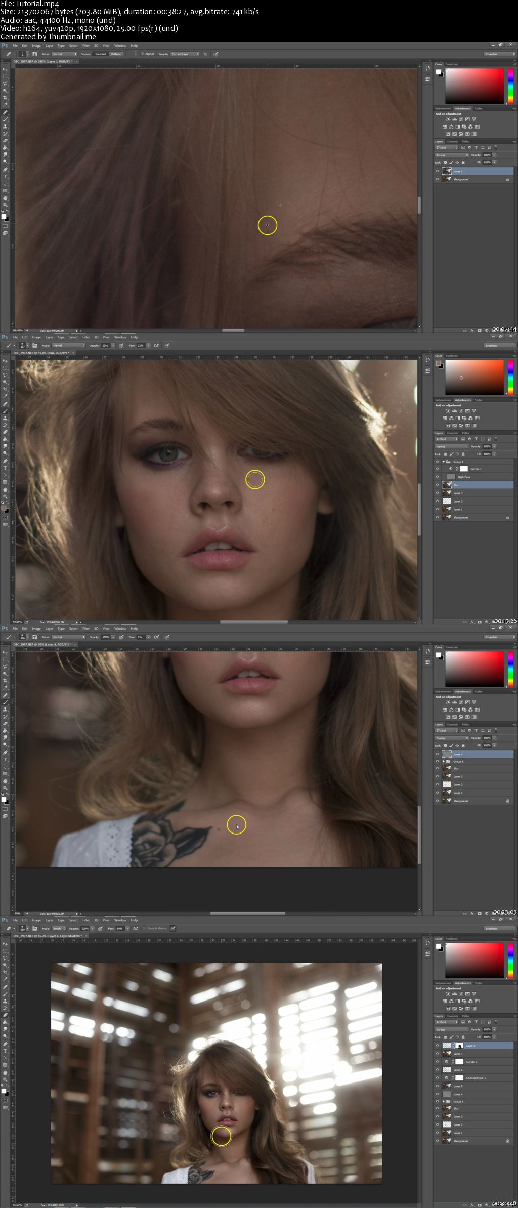 Anastacia Retouch Tutorial