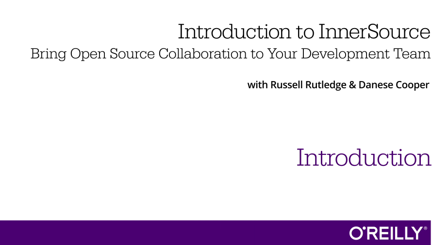 Introduction to InnerSource