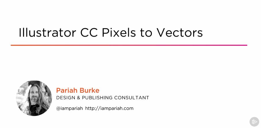 Illustrator CC Pixels to Vectors