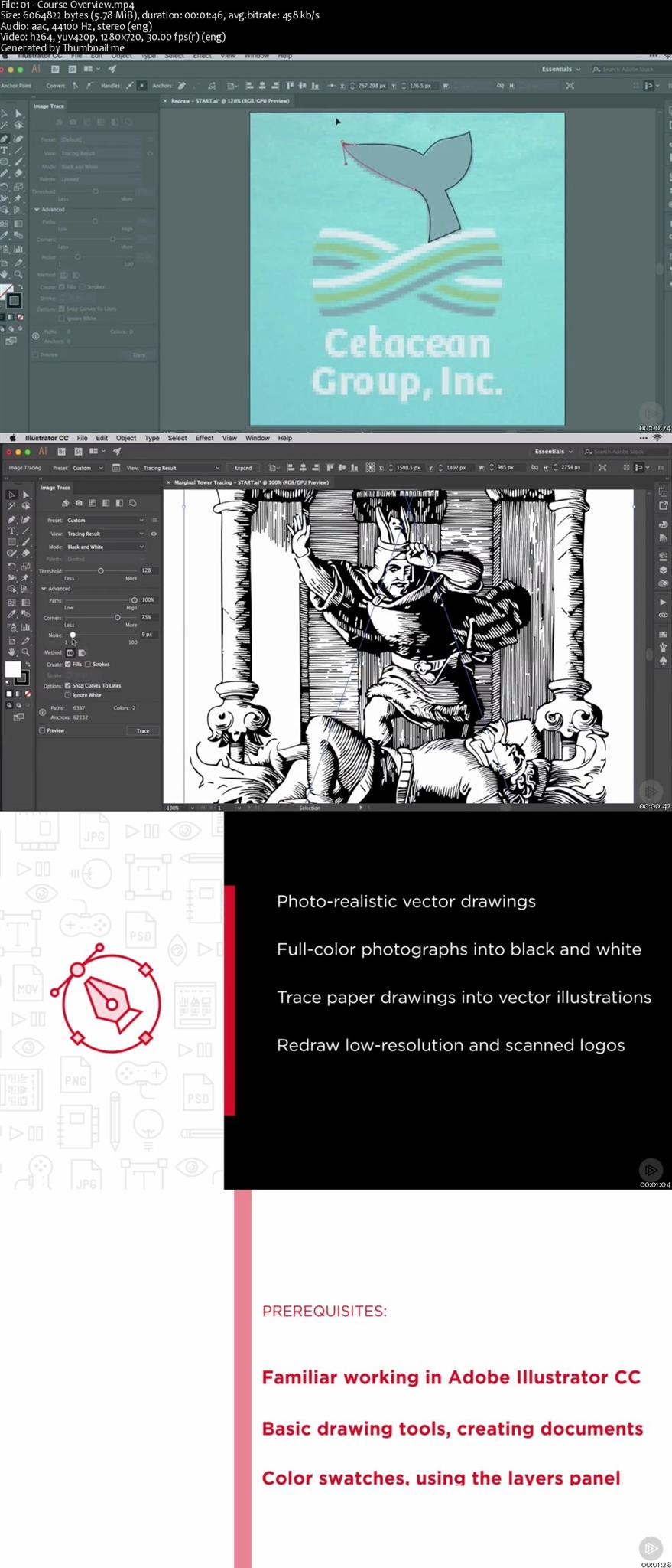 Illustrator CC Pixels to Vectors