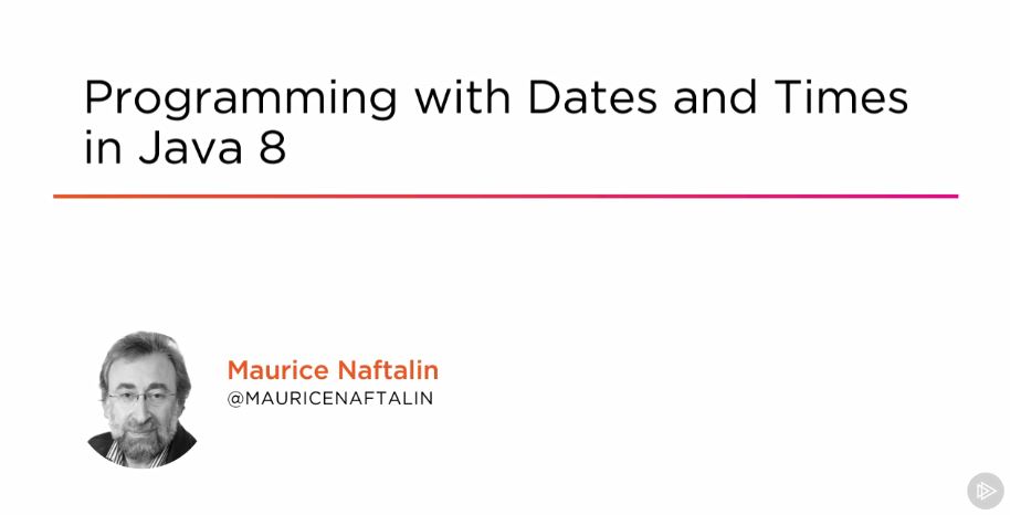 Programming with Dates and Times in Java 8