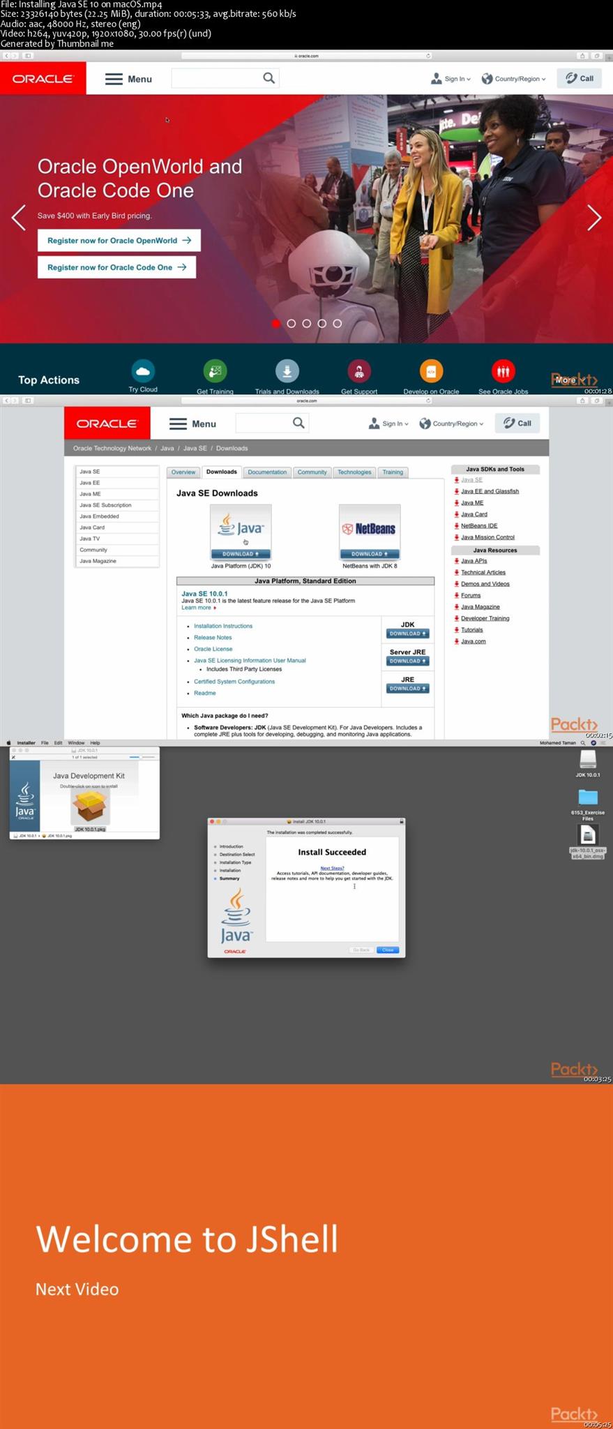 Hands-on Java 10 Programming with JShell