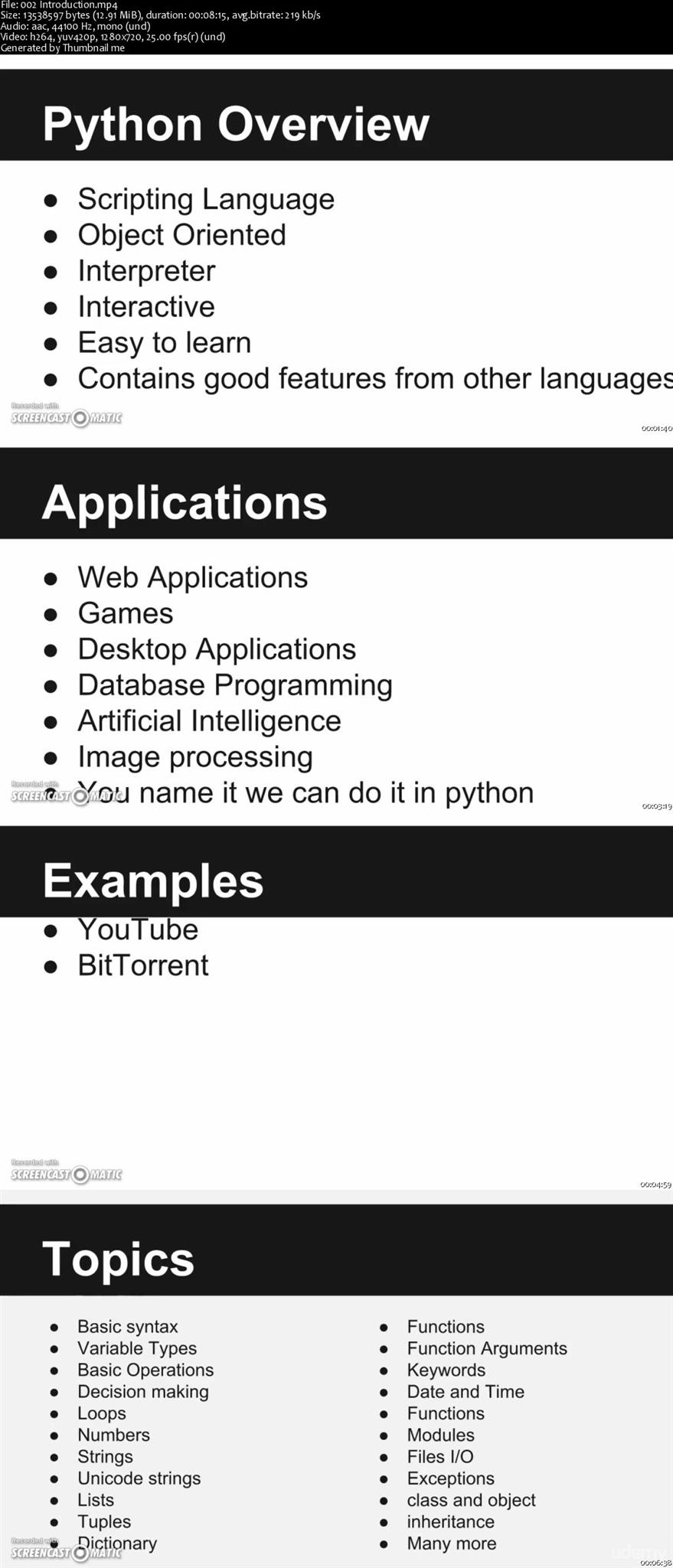 Python and Ruby programming Complete step-by-step Tutorial