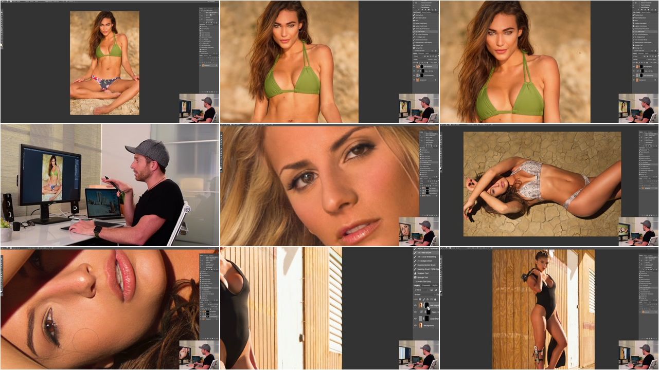 Joey Wright: Swimwear Photography - Lighting, Posing, and Retouching