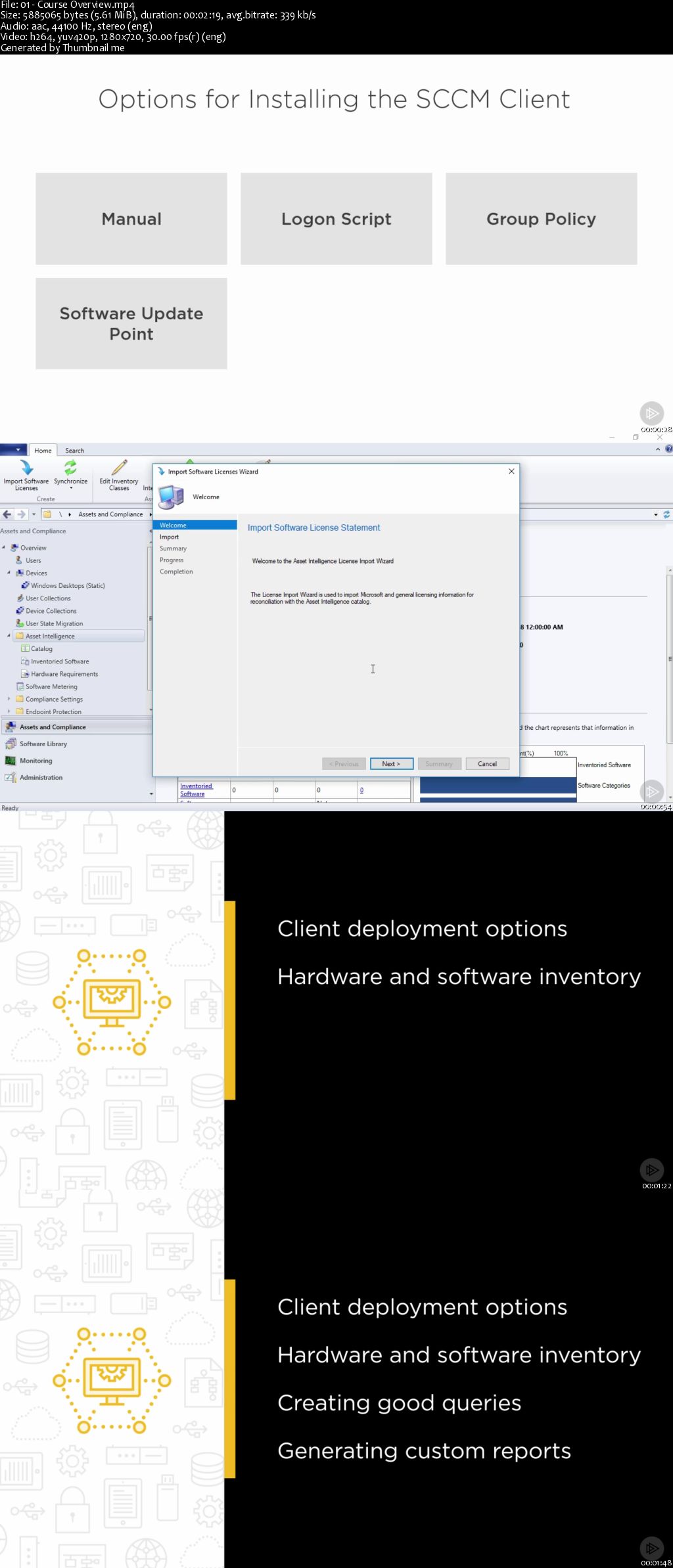 SCCM Current Branch: Deploy Clients and Manage Inventory