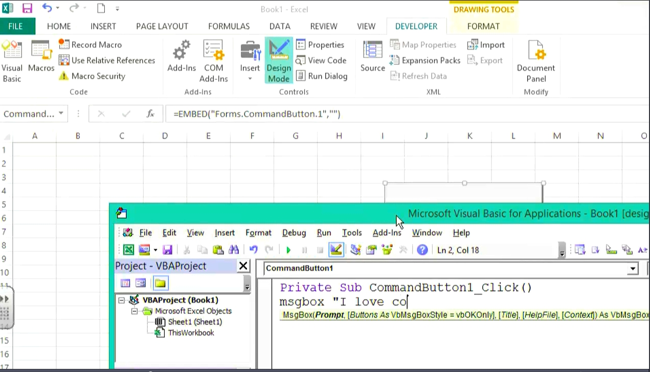 Excel VBA and Macros programming for Absolute Beginners