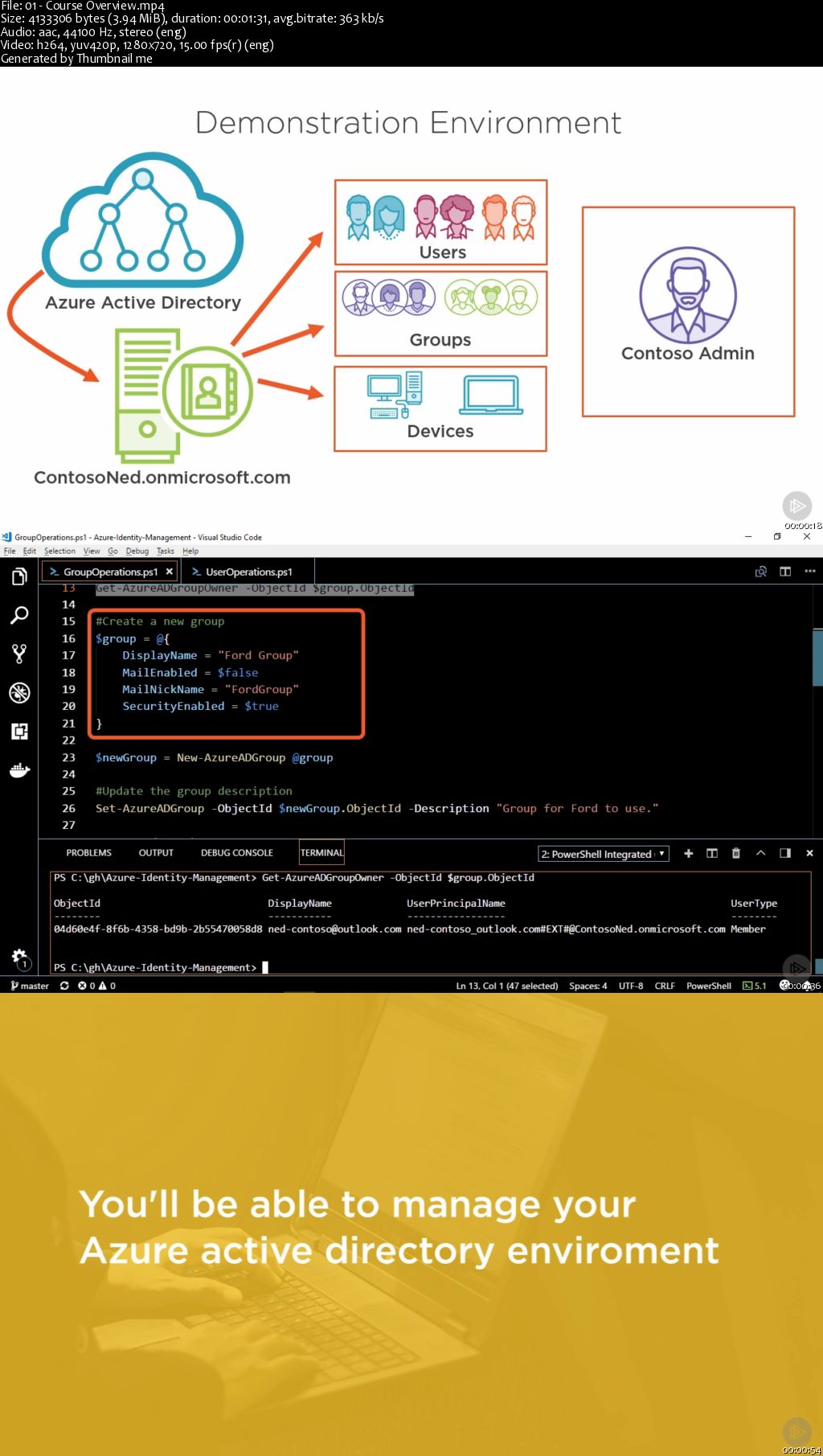 Managing Identities in Microsoft Azure Active Directory