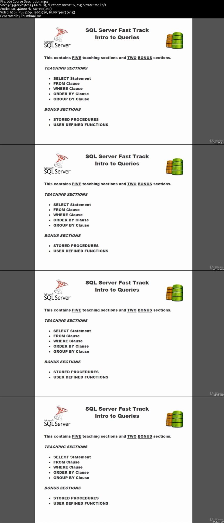 Learn SQL Queries