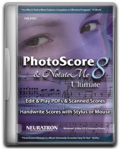 Neuratron PhotoScore & NotateMe Ultimate 2018.7 v8.8.7 macOS