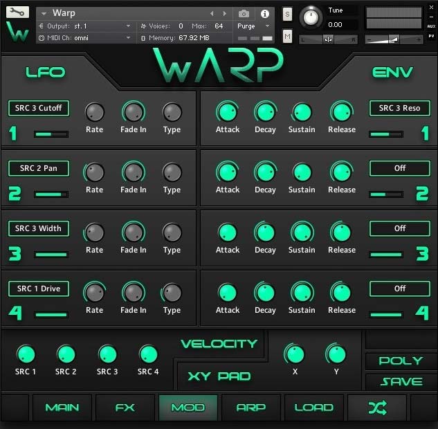 Ecliptiq Audio Warp KONTAKT