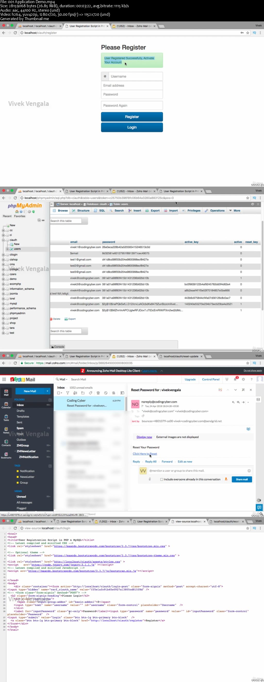 Creating User Authentication System in CodeIgniter