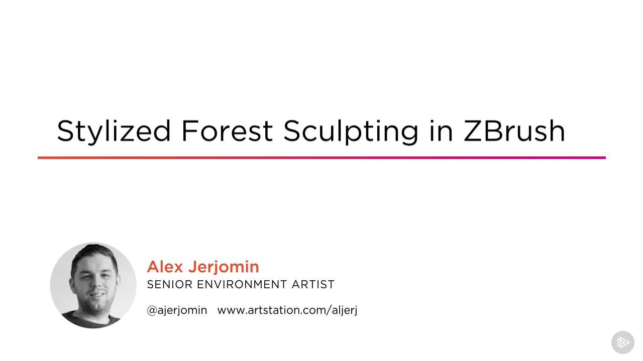 Stylized Forest Sculpting in ZBrush