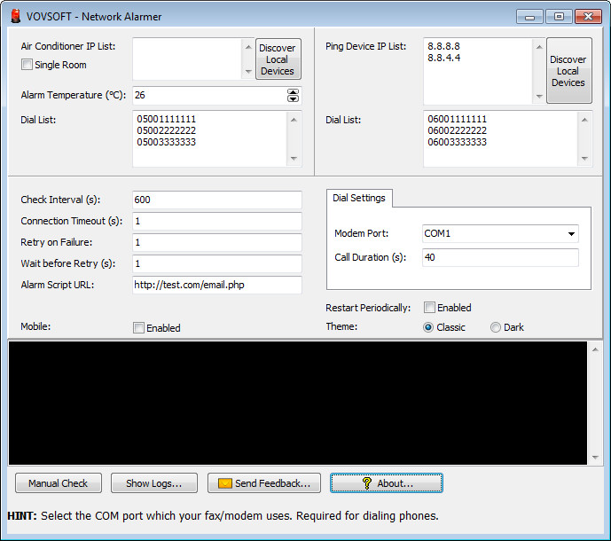 VovSoft Network Alarmer 3.3 + Portable