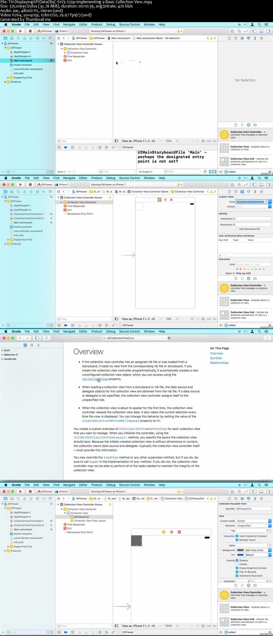 Displaying API Data with Collection Views in Objective-C